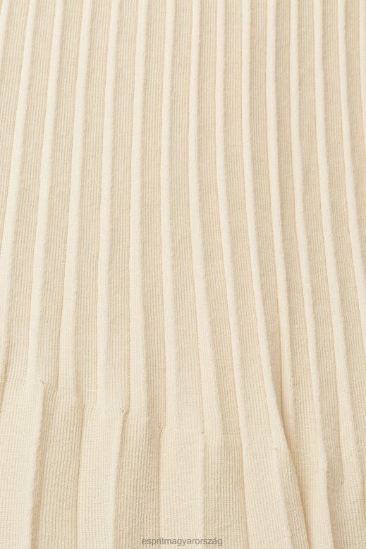 Esprit redős midi szoknya nők homok szoknyák F8HN8483