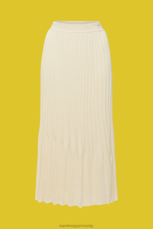 Esprit redős midi szoknya nők homok szoknyák F8HN8483