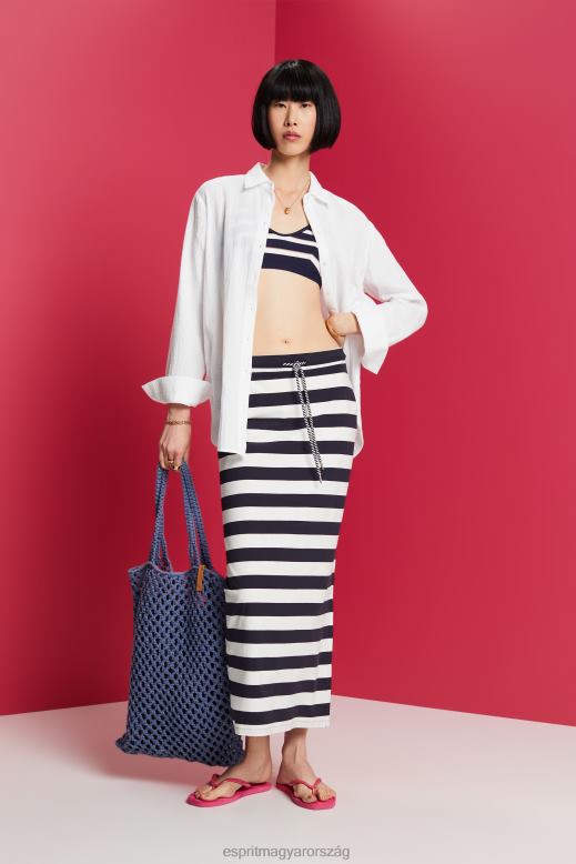 Esprit szoknyák kötöttek nők haditengerészet szoknyák F8HN8141