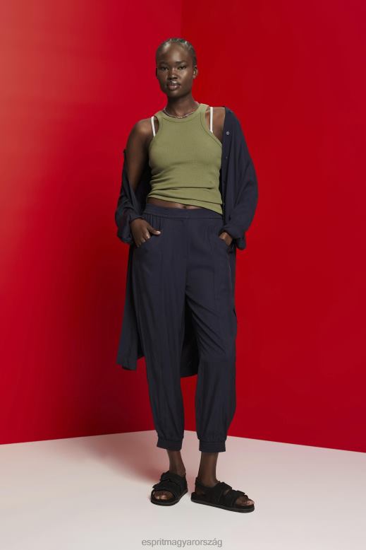 Esprit bordázott tank felső nők olajbogyó tartály F8HN8283