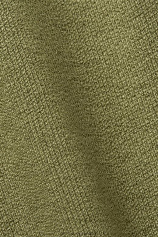 Esprit bordázott tank felső nők olajbogyó tartály F8HN8283