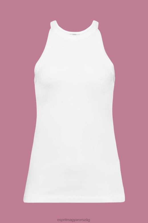 Esprit jersey tank felső nők törtfehér tartály F8HN8241