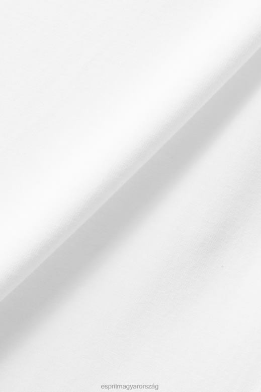 Esprit spagettipántos tank felső nők fehér tartály F8HN836