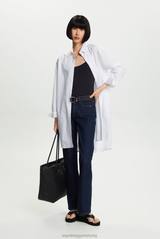 Esprit spagettipántos tank felső nők fekete tartály F8HN835