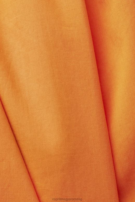 Esprit camisole felső smock, tencel nők narancs tetejére F8HN8199