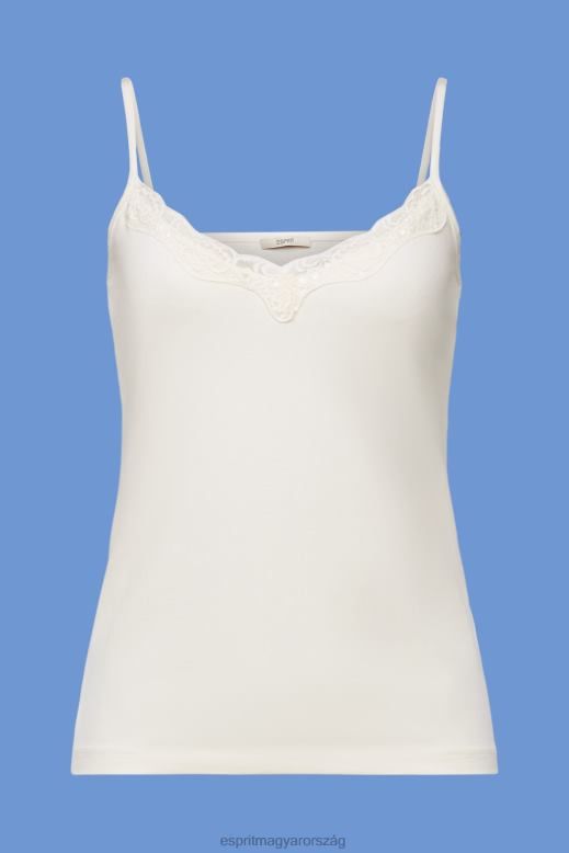 Esprit dzsörzé felső csipkeszegéllyel nők jég tetejére F8HN8140