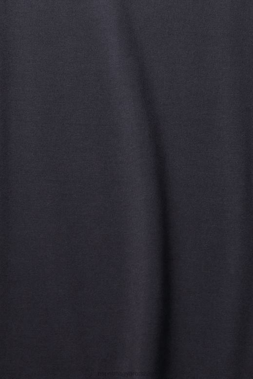 Esprit spagetti pántos felső, lenzing ecovero nők fekete tetejére F8HN8517