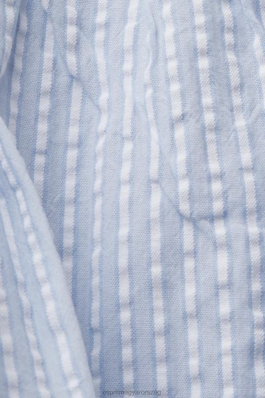 Esprit texturált cami felső nők világoskék tetejére F8HN8225